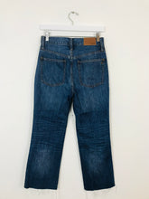 Load image into Gallery viewer, Madewell Womens High Waisted, Boot Crop Jeans | UK6-8 25 | Blue
