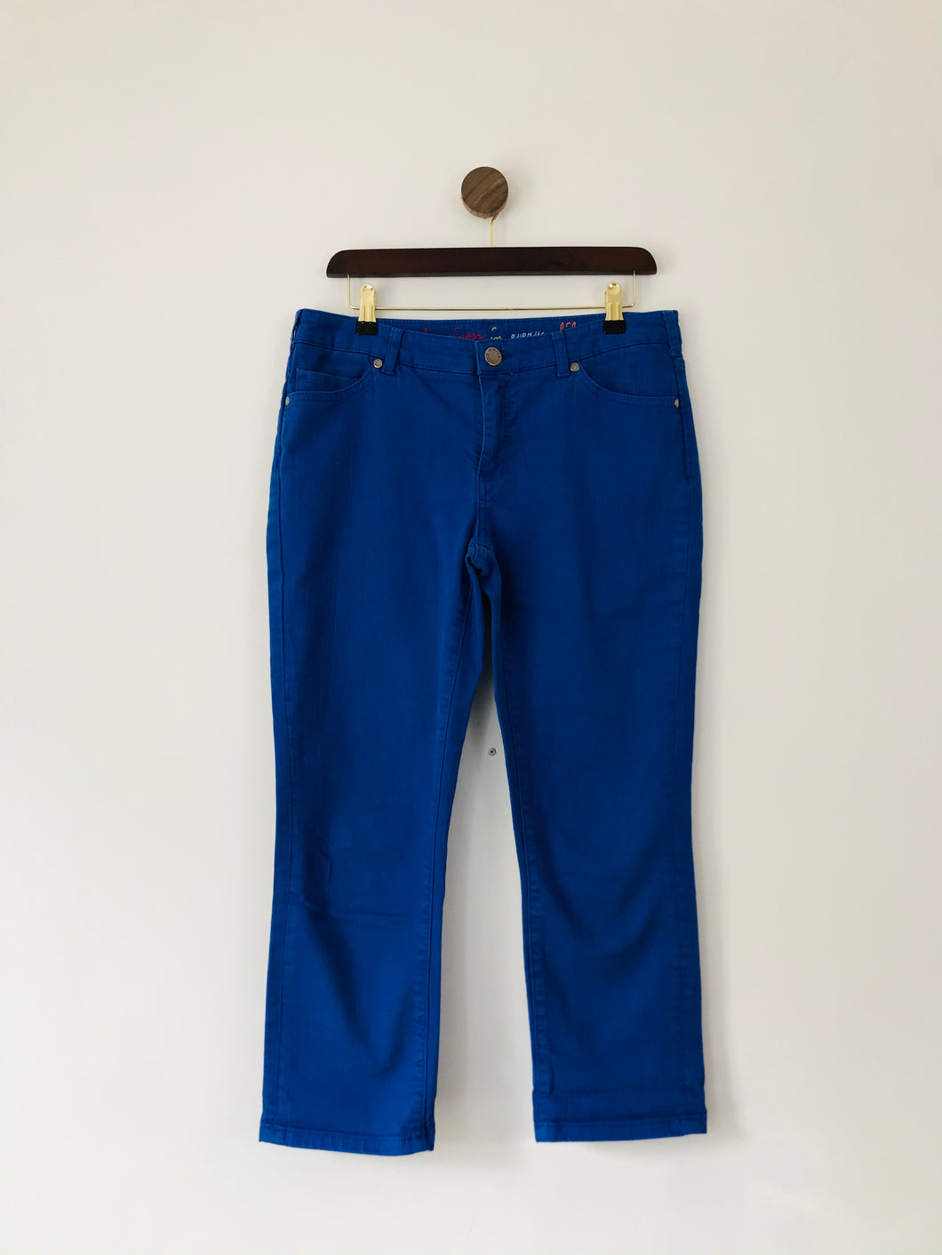 White Stuff Women’s Straight Cropped Jeans | UK12 | Blue