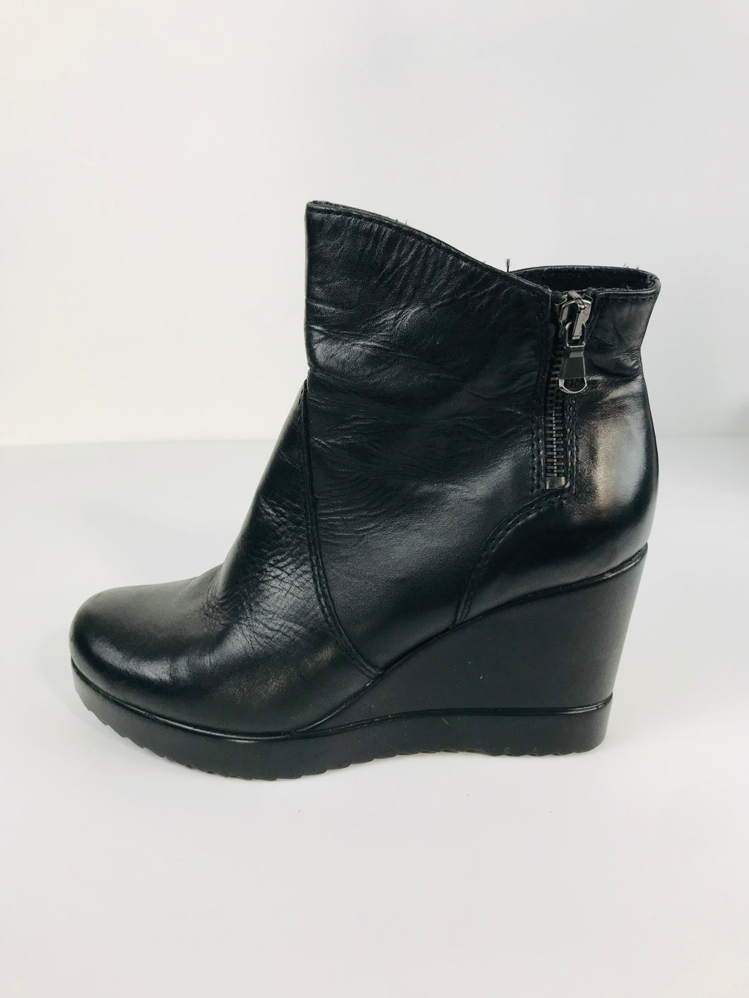Tamaris Women's Wedge Ankle Boots | 38 UK5 | Black