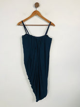 Load image into Gallery viewer, BCBG Maxazria Women&#39;s Draped Mini Dress NWT | M UK10-12 | Blue
