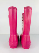 Load image into Gallery viewer, Hunter Women&#39;s Rain Boots | UK7 | Pink
