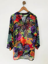 Load image into Gallery viewer, Pia Rossini Women&#39;s Boho Floral Blouse NWT | S/M | Multicolour
