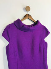 Load image into Gallery viewer, Hobbs Women&#39;s Roll Neck Shift Dress | UK12 | Purple
