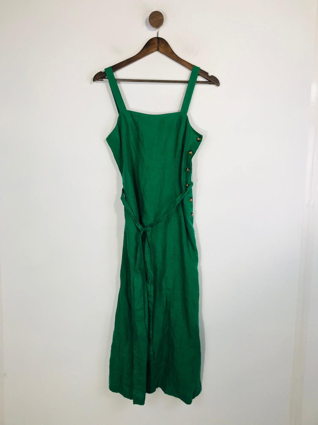 & Other Stories Women's Linen A-Line Dress NWT | EU36 UK8 | Green