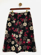 Load image into Gallery viewer, Hobbs Women&#39;s Floral Corduroy A-Line Skirt | UK10 | Multicoloured
