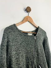 Load image into Gallery viewer, Masai Women&#39;s Cotton Knit Bomber Jacket | XL UK16 | Grey
