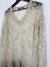 Load image into Gallery viewer, 360cashmere Women&#39;s Mohair Jumper | S UK8 | Beige
