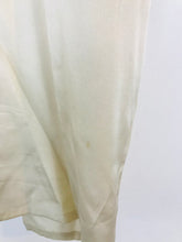 Load image into Gallery viewer, Rutzou Women’s Silk Blend Ruffle Sleeve Blouse | 38 UK10 | Beige

