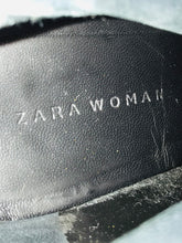 Load image into Gallery viewer, Zara Women&#39;s Ankle Boot Heels | EU39 UK6 | Black
