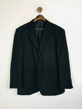 Load image into Gallery viewer, Willerby Smith Men&#39;s Smart Pin Stripe Blazer Jacket | 42 | Black
