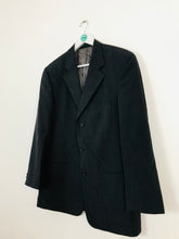 Load image into Gallery viewer, Boss Hugo Boss Men’s Silk-Wool Suit Jacket | 42 | Navy Blue
