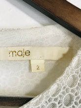 Load image into Gallery viewer, Maje Women&#39;s Lace Midi Dress | 2 | White
