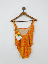 Load image into Gallery viewer, Done Women&#39;s One Piece Swim Suit NWT | UK12 | Orange
