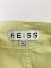 Load image into Gallery viewer, Reiss Womens Smith Skinny Jeans | UK12 W32 L32 | Pale Yellow
