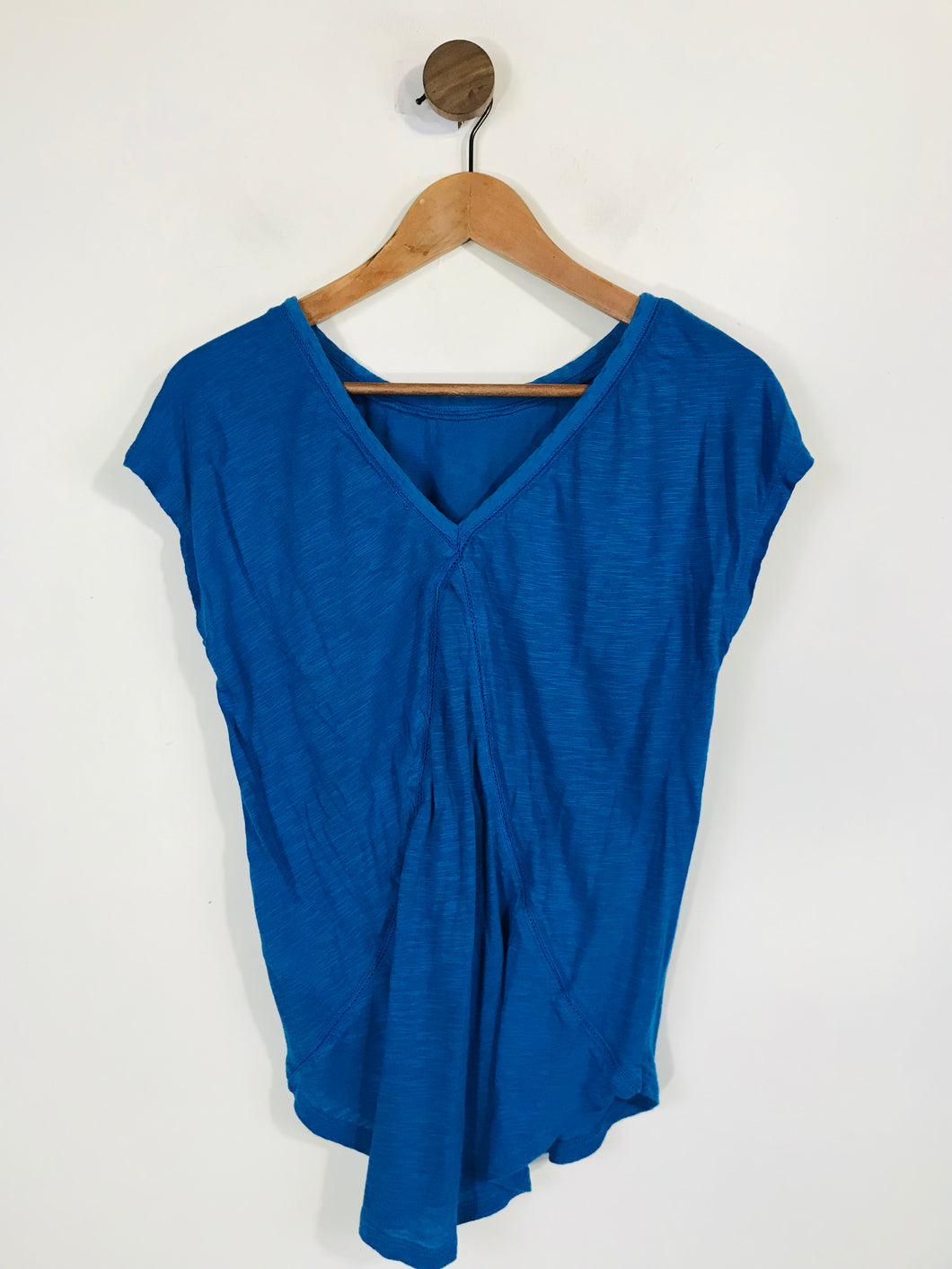 Marc O’Polo Women's Cotton T-Shirt | S UK8 | Blue