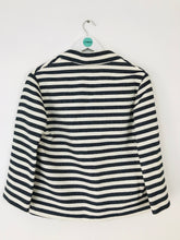 Load image into Gallery viewer, Jigsaw Women’s Stripe Blazer Jacket NWT | UK12 | Navy White
