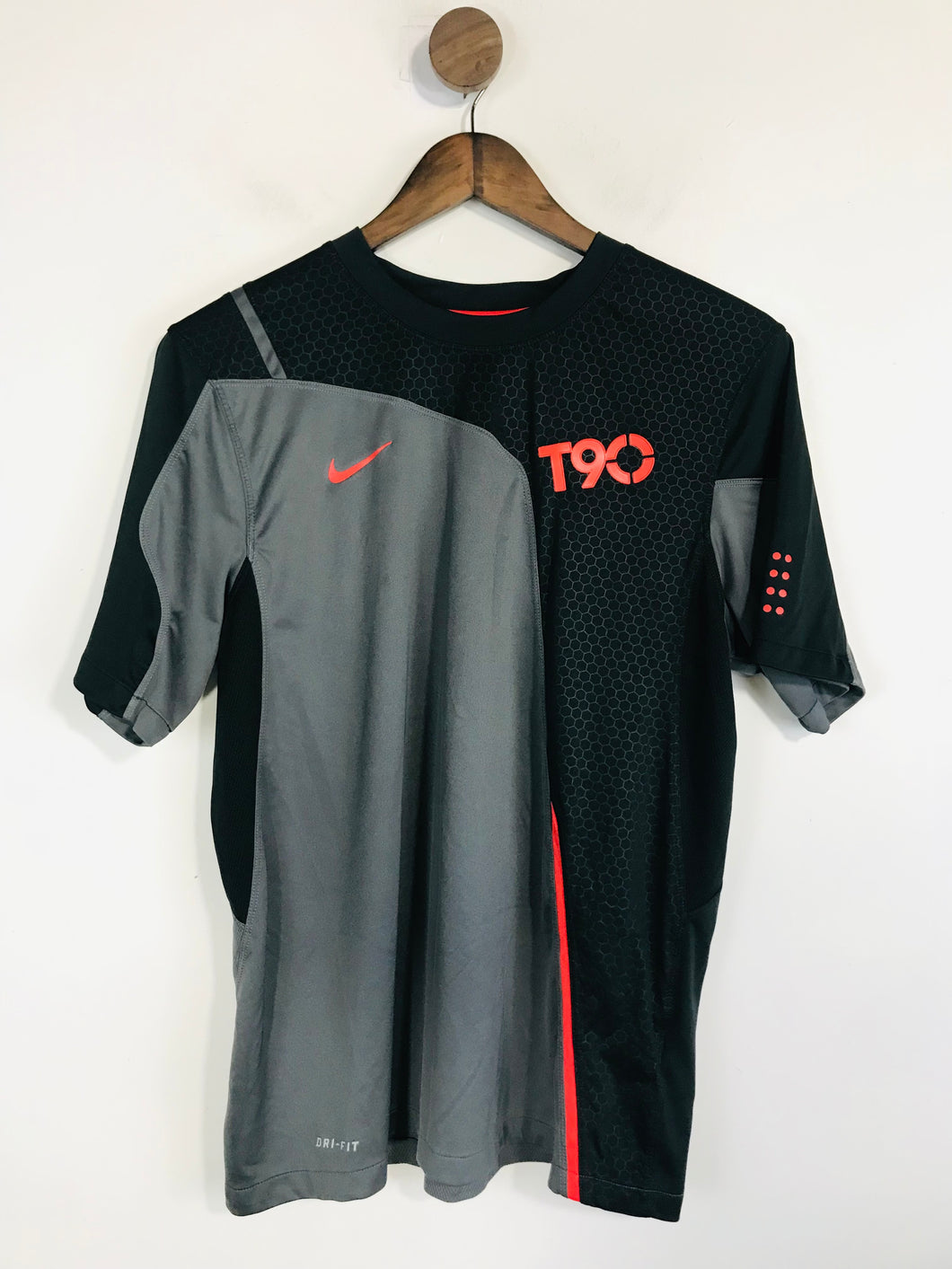Nike Men's Short Sleeve Sports Top | M | Grey