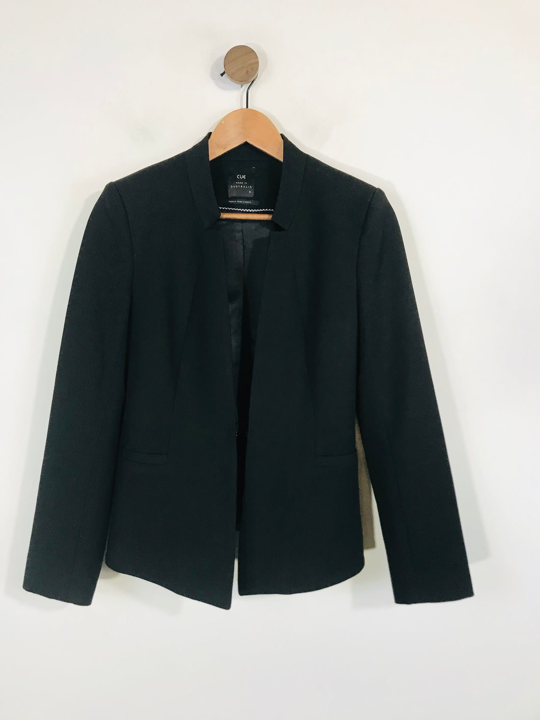 Cue Women's Blazer Jacket | UK8 | Black