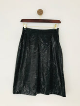 Load image into Gallery viewer, Adolfo Dominguez Women’s Patent Aline Skirt | UK8 | Grey
