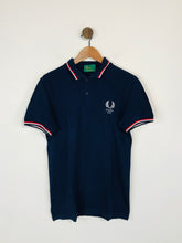 Load image into Gallery viewer, Fred Perry Men&#39;s Cotton Striped Polo Shirt | S | Blue
