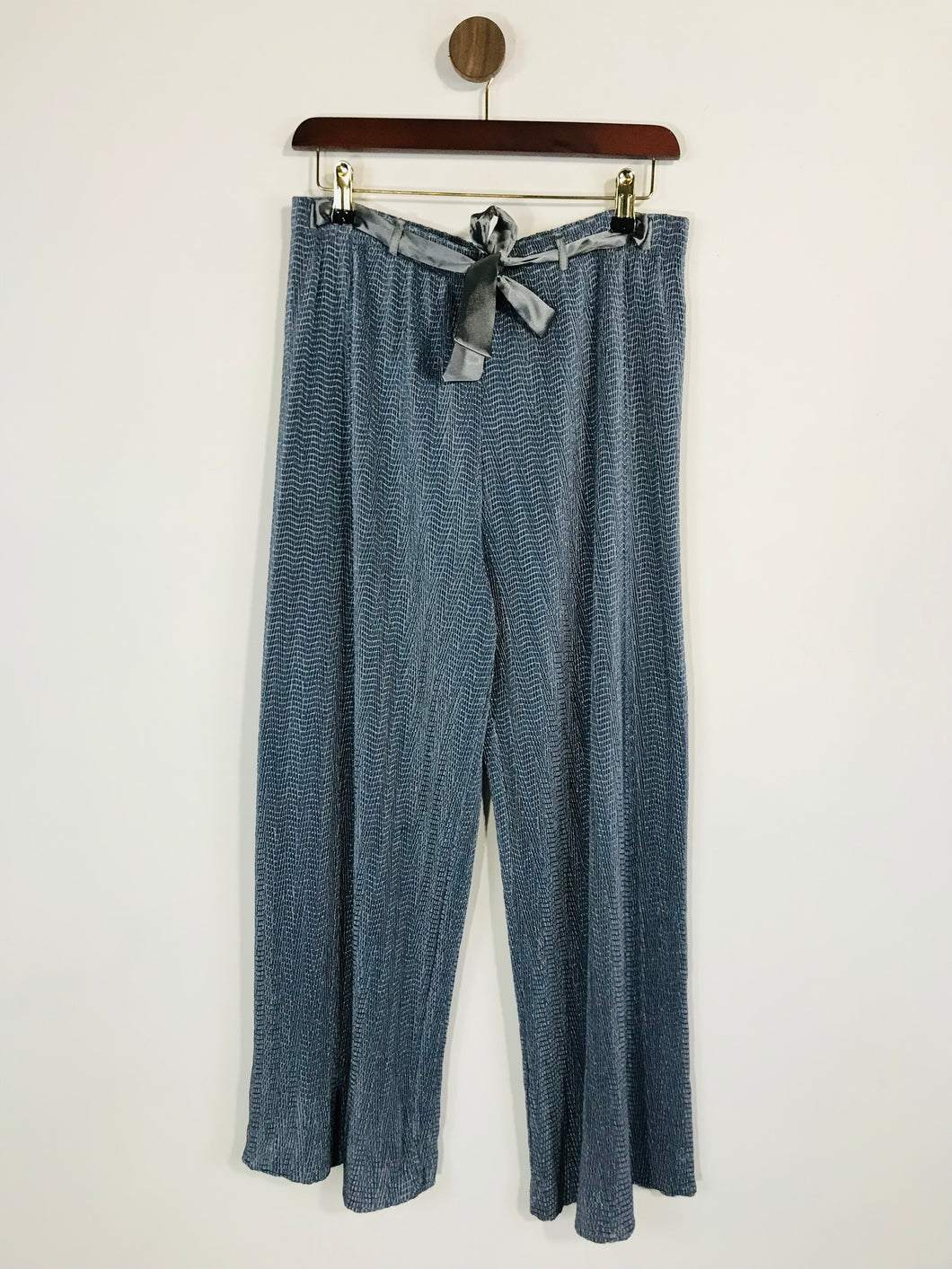 Eli & Irene Women's Pleated flowy Culottes Trousers | UK14 | Blue