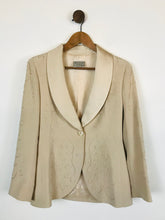 Load image into Gallery viewer, Dusk Frank Usher Women&#39;s Smart Blazer Jacket | UK10 | Beige
