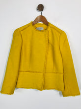 Load image into Gallery viewer, Hobbs Women&#39;s Knit Blazer Jacket | UK10 | Yellow
