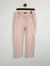 Load image into Gallery viewer, Millie Women&#39;s Cotton Slim Casual Trousers | UK12 | Pink

