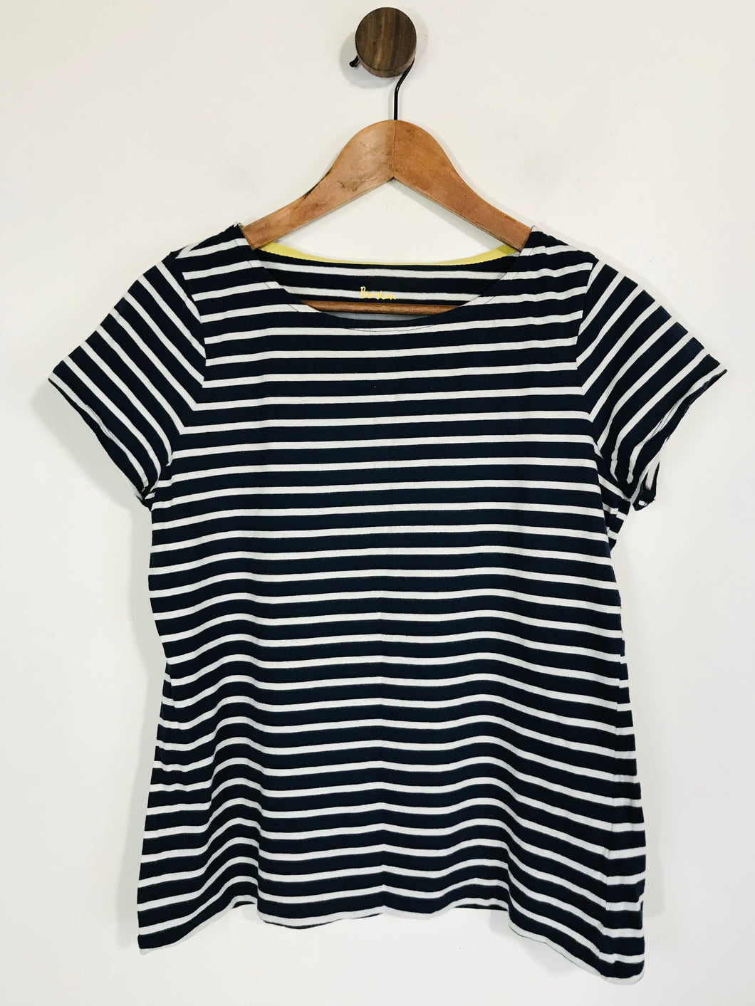 Boden Women's Striped T-Shirt | UK14 | Blue