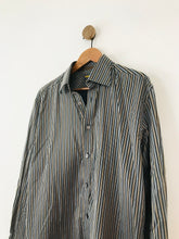 Load image into Gallery viewer, Ted Baker Endurance Men&#39;s Striped Button-Up Shirt | 42 | Blue
