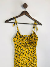 Load image into Gallery viewer, Topshop Women&#39;s Floral Mini Dress | UK8 | Yellow
