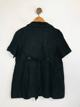 Load image into Gallery viewer, Comptoir des Cotonniers Women&#39;s Linen Blouse | EU40 UK12 | Black
