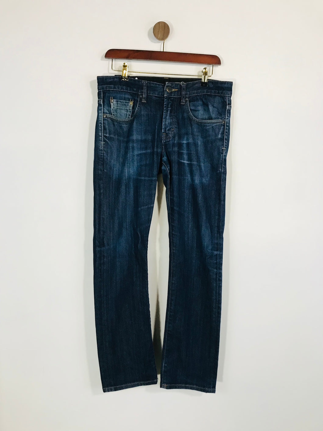 DKNY Men's Straight Jeans | W30 | Blue