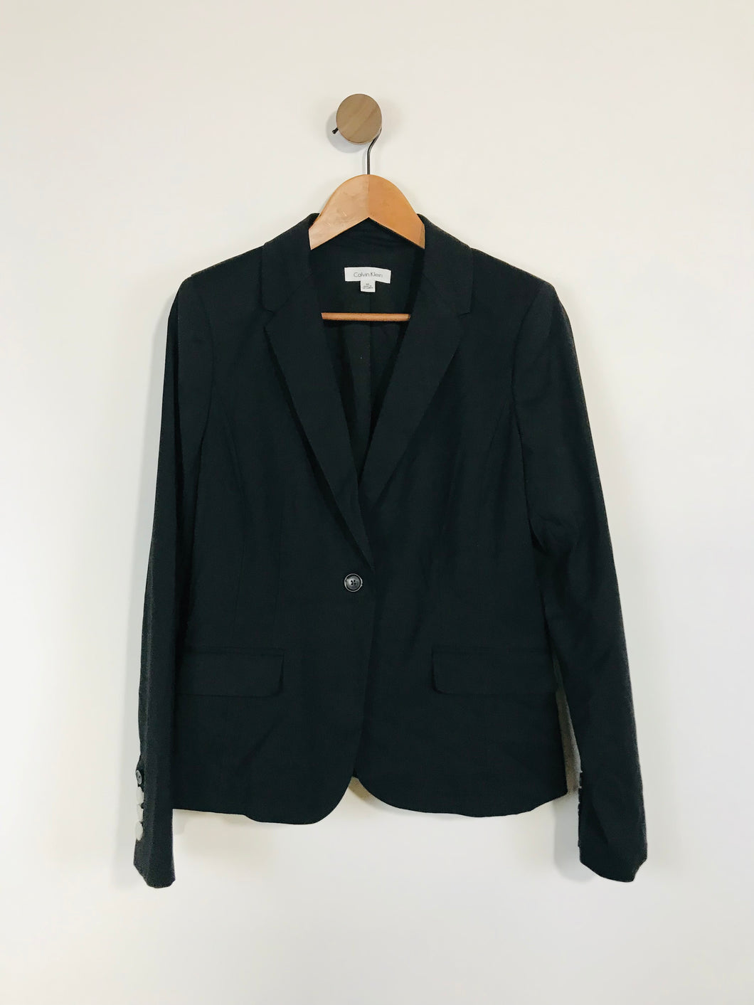 Calvin Klein Women's Smart Blazer Jacket | UK10 | Black