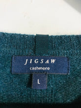 Load image into Gallery viewer, Jigsaw Women&#39;s Cashmere Cardigan | L UK14 | Blue
