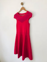 Load image into Gallery viewer, French Connection Women&#39;s Knit A-Line Dress | UK12 | Pink
