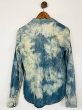 Load image into Gallery viewer, Ralph Lauren Women&#39;s Acid Wash Button-Up Shirt | M UK10-12 | Blue
