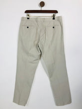 Load image into Gallery viewer, Reiss Men&#39;s Linen Blend Smart Trousers | 34 | Beige
