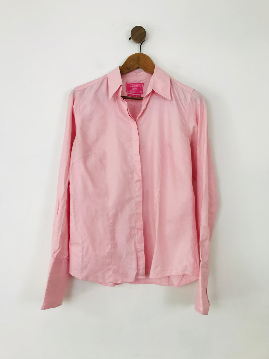 Charles Tyrwhitt Women's Button-Up Shirt | UK14 | Pink