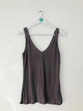 Load image into Gallery viewer, Boden Women’s Loose Tank Top | UK10 | Grey

