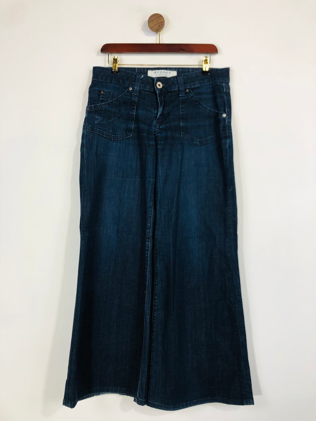 Hudson Women's Vintage Wide Leg Jeans | W29 UK10-12 | Blue