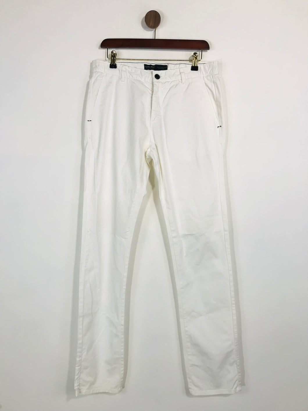 Zara Men's Chinos Trousers | EUR40 | White
