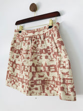 Load image into Gallery viewer, Jigsaw Women&#39;s Pleated Mini A-Line Skirt | UK8 | Beige
