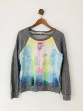 Load image into Gallery viewer, Victoria’s Secrets Women’s Printed Sweatshirt Jumper | UK8-10 S/P | Grey
