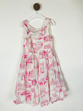 Load image into Gallery viewer, Monsoon Kid&#39;s Bow A-Line Dress | 7 Years | Pink
