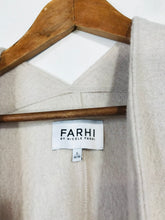 Load image into Gallery viewer, Nicole Farhi Women&#39;s Wool Long Cardigan | S UK8 | Beige
