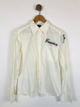 Load image into Gallery viewer, Versace Jeans Men&#39;s Cotton Embroidered Button-Up Shirt | L | White

