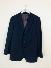 Load image into Gallery viewer, Massimo Dutti Men’s Limited Edit Suit Jacket | 42 XL | Blue
