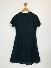 Load image into Gallery viewer, Great Plains Women&#39;s Linen A-Line Dress NWT | UK10 | Blue
