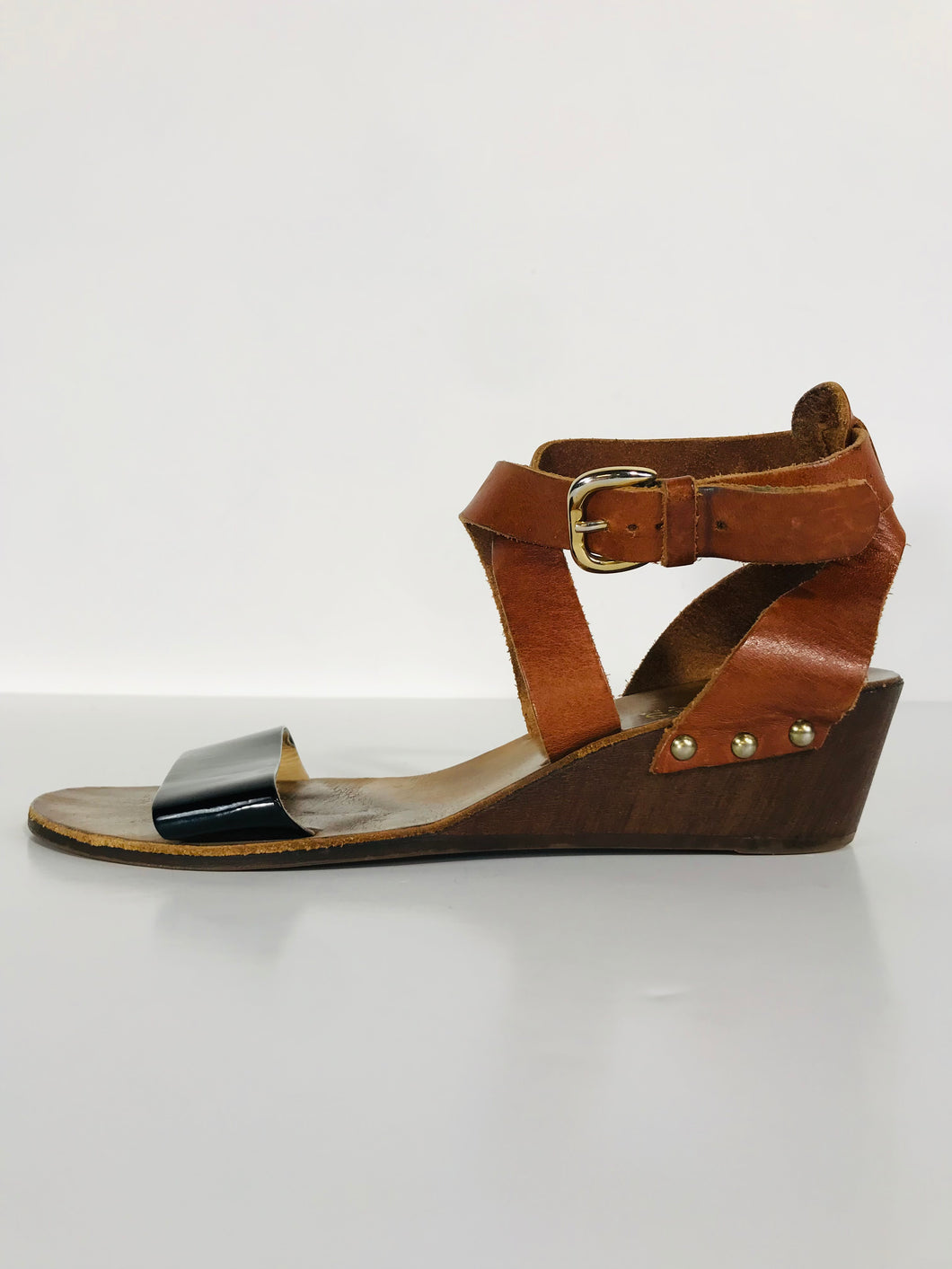 Jones Bootmaker Women's Strappy Sandals | EU38 UK5 | Brown
